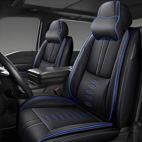 Full Set Seat Covers for Lexus RX 450h+ 2024 2025,Leather Car Seat Cover,Soft Seat Cushion Covers with Airbag,Waterproof Automobile Seat Protectors for RX 450h+(Black,Standard) in Saudi Arabia