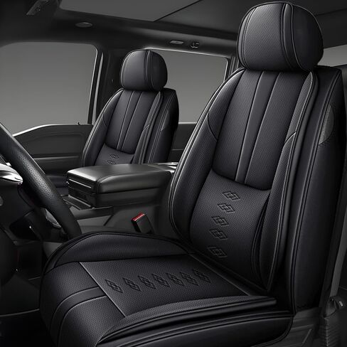 Full Set Seat Covers for Lexus RX 450h+ 2024 2025,Leather Car Seat Cover,Soft Seat Cushion Covers with Airbag,Waterproof Automobile Seat Protectors for RX 450h+(Black,Standard) in Saudi Arabia