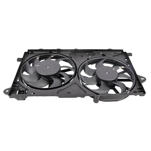 Radiator Cooling Fan Assembly Compatible with TSX Accord Crosstour 2008-2015 L4 2.4L Engine Replace 38615R40A01 38616R40A01 621357 in Saudi Arabia