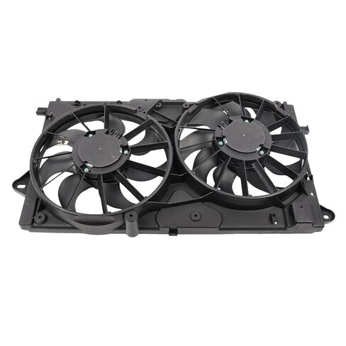 Radiator Cooling Fan Assembly Compatible with TSX Accord Crosstour 2008-2015 L4 2.4L Engine Replace 38615R40A01 38616R40A01 621357 in Saudi Arabia