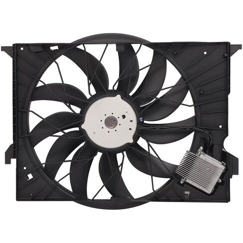 ALEGE Radiator Fan Assembly Fit for 2007-2014 for Mercedes-Benz CL600 2008-2014 for Mercedes-Benz CL63 AMG 2008-2014 for Mercedes-Benz CL65 AMG, Replace OE:2115002293 in Saudi Arabia