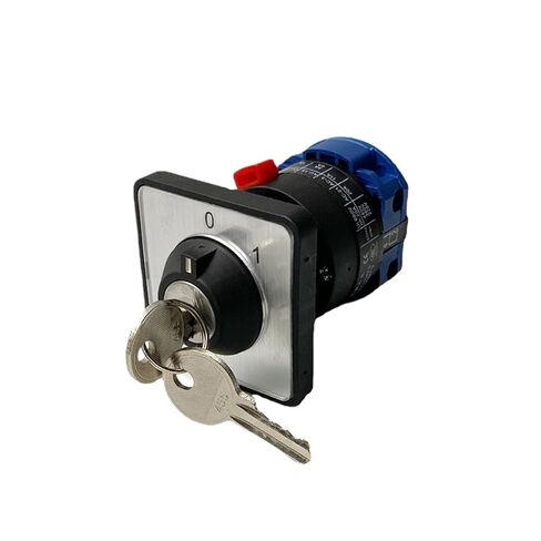 LW26-20/1 Off-ON 2 Positions Single Hole with Lock Key Universal220V Power Supply Cut-Off Start Option Rotary Cam Switch in Saudi Arabia
