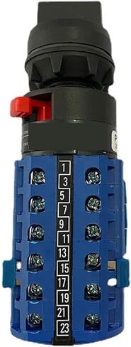 22mm Single Hole Mounting Installation 6 Poles 0-7 Positions 20A Transfer Changeover Cam Rotary Switch YMW26 LW28 LW26-20S/6 in Kuwait