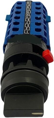 22mm Single Hole Mounting Installation 6 Poles 0-7 Positions 20A Transfer Changeover Cam Rotary Switch YMW26 LW28 LW26-20S/6 in Kuwait