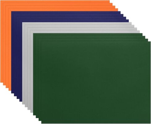 رقعة إصلاح السترة السفلية مقاس 8x6 بوصة من باتيكل، 16 قطعة من النايلون، مجموعة رقعة السترة ذاتية اللصق مقاومة للماء لخيمة الملابس والمعاطف، أخضر/أزرق/وردي داكن/رمادي in Kuwait