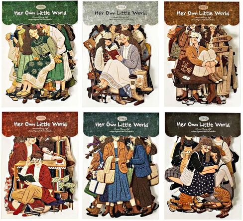 120Pcs Vintage Girl Scrapbook Stickers, Aesthetic Embroidery-Style Fashion Girl Stickers for Junk Journal, Scrapbooking, Journaling, Planner, Bujo & Collage Supplies in Saudi Arabia