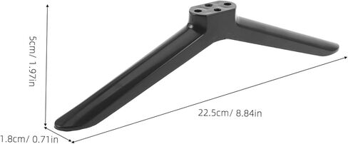 2 Pairs Anti-Slip Tv Stand Legs with Screws for 40 Inch Monitor or Smart Tv with Non-Slip Pads Desktop Support for Living Room and Bedroom in Kuwait