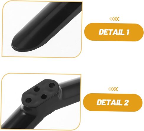 2 Pairs Anti-Slip Tv Stand Legs with Screws for 40 Inch Monitor or Smart Tv with Non-Slip Pads Desktop Support for Living Room and Bedroom in Kuwait