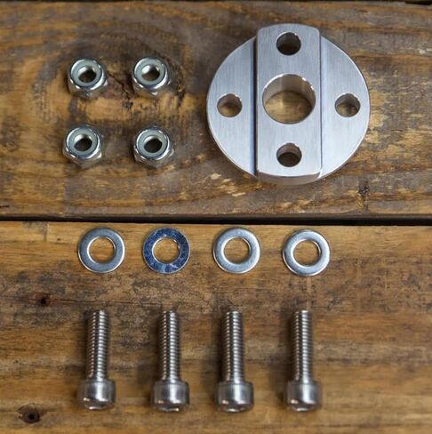 Compatible with BMW E30 | Aluminum Steering Coupler Upgrade | Replaces Flex Disc | Improves Steering Response | Made in USA in Saudi Arabia