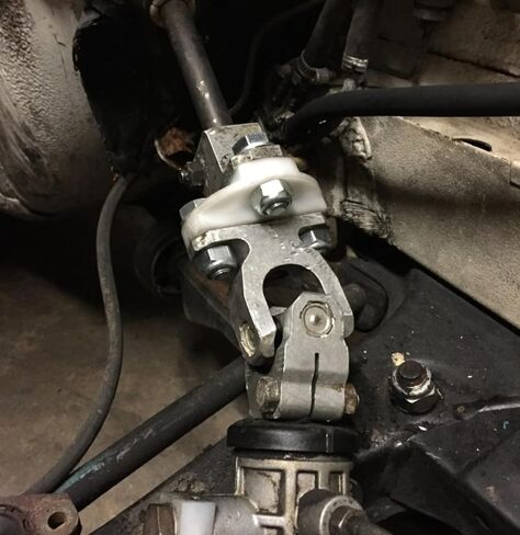Compatible with BMW E30 | Aluminum Steering Coupler Upgrade | Replaces Flex Disc | Improves Steering Response | Made in USA in Saudi Arabia