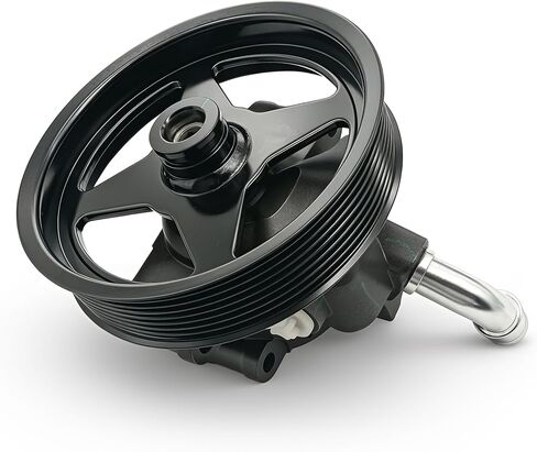 Power Steering Pump Compatible with Ford Excursion F250 F350 Super Duty 2003-2007 6.0L V8# 60-6741P in Kuwait