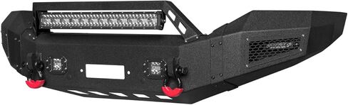 Vijay Front Bumper Fits 2016-2018 GMC Sierra 1500 and 2019 GMC Sierra 1500 Limited with Winch Plate and Lights in Saudi Arabia