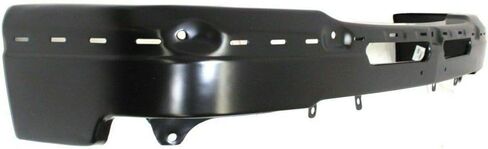 Front Bumper Face Bar Powercoated Black Steel Paintable For 2003-2006 Chevrolet Silverado 1500 2500HD 3500 Pickup Truck Direct Replacement 89025748 in Kuwait