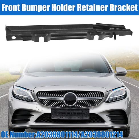 uxcell Front Left and Right Upper Bumper Cover Inner Support Bracket for Mercedes-Benz CLK63 AMG 2007-2009 for Mercedes-Benz CLK430 2003 in Kuwait
