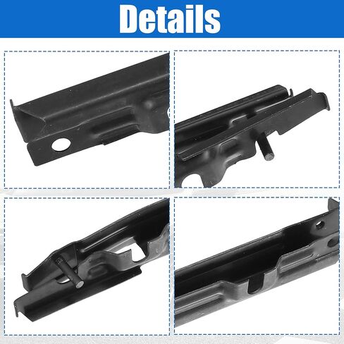 uxcell Front Left and Right Upper Bumper Cover Inner Support Bracket for Mercedes-Benz CLK63 AMG 2007-2009 for Mercedes-Benz CLK430 2003 in Kuwait