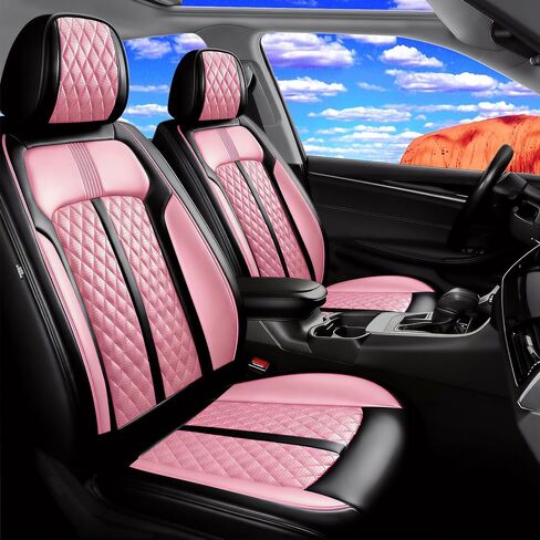 Fit CX-50 Car Seat Covers for Select Mazda CX50 2023-2026, Premium Full Coverage Leather, Airbag Compatible, Luxury Waterproof All Weather Breathable Seat Cushion Protector, Full Set, Black in Saudi Arabia