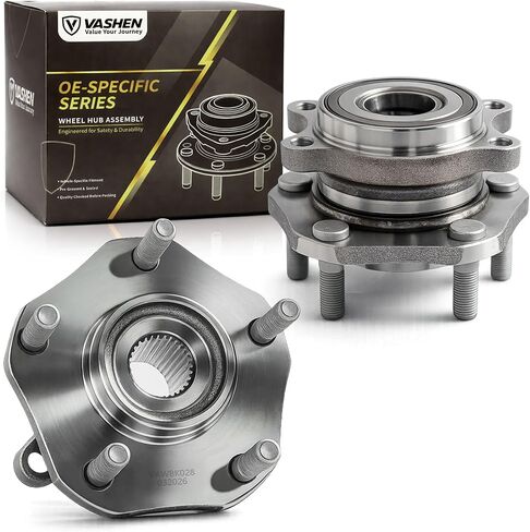 Pair 513357 Front Wheel Bearing Wheel Hub, Fit for Nissan Rogue 2014-2023 Rogue Sport 2017-2022, for Qashqai 2017 2018, AWD/FWD Only, 5 Lugs in Saudi Arabia