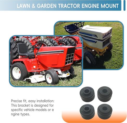 Replacement Engine Mount IH-61509-C2，759-3952 Fits Cub Cadet 482 680 800 1000 1100 1200 1210 1250 1282 1450 1650 Lawn & Garden Tractor (Set of 8) in Saudi Arabia