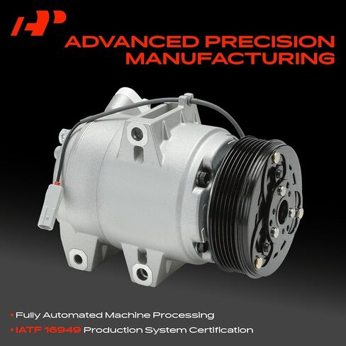 A-Premium Air Conditioner AC Compressor with Clutch Compatible with Mazda 6 2.3L 3.0L 2003-2008 in Kuwait