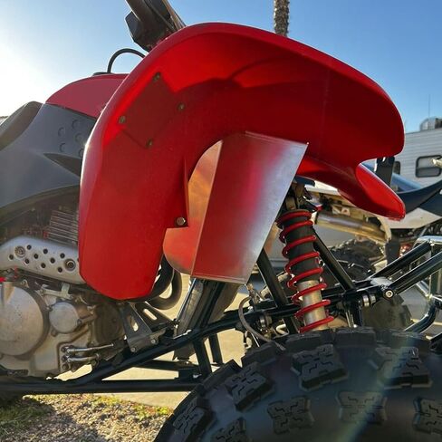Kojem Air Shrouds Compatible with 1993-2004 Honda TRX 400X 400EX Engine Cooler Scoop Aluminum Silver in Kuwait