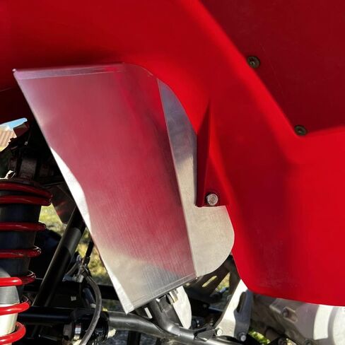 Kojem Air Shrouds Compatible with 1993-2004 Honda TRX 400X 400EX Engine Cooler Scoop Aluminum Silver in Kuwait