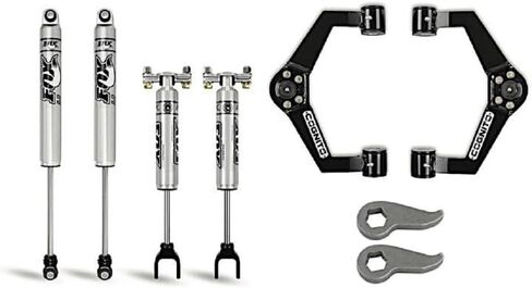 Cognito Motorsports 3-Inch Performance Ball Joint Leveling Kit With FXR PS 2.0 IFP Shocks, Compatible with 2020-2024 Silverado/Sierra 2500/3500 2WD/4WD, 110-P0779 in Saudi Arabia