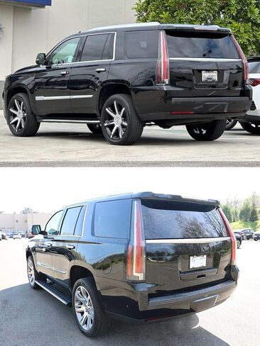 Rear Bumper Reflector Light Lamp , Rear Reflector Unit Compatible with 2015 2016 2017 2018 2019 2020 Cadillac Escalade / Escalade ESV Rear Reflector Unit Replaces # GM1184123 84240626 (Driver Side) in Kuwait