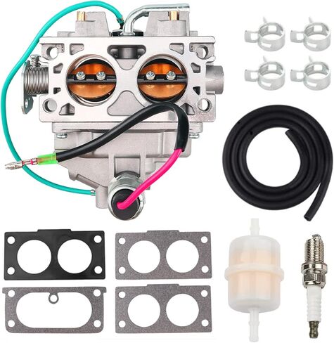 24 853 112-S Carburetor Carb W/Spark Plug Compatible with Kohler CH750S CH750 27HP 30HP Replace 24853113-S 24-853-109-S 24-853-104-S 24 853 318-S in Saudi Arabia