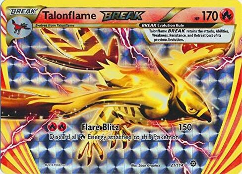 بوكيمون - Talonflame Break (21/114) - XY Steam Siege - Holo in Kuwait