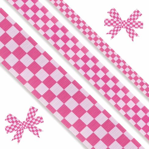 3 لفات شريط أسود Grosgrain أبيض متقلب طباعة سباق السيارات موضوع 0.4,0.87,1.5 بوصة واسعة 15 ياردة DIY بها بنفسك الحرف إكليل الطرف in Kuwait