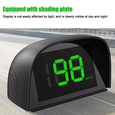 GoolRC Digital GPS Speedometer for Car, Kilometers/Miles Car Global Position System Speedometer Digital Display Speed Car HeadUp Display in Kuwait
