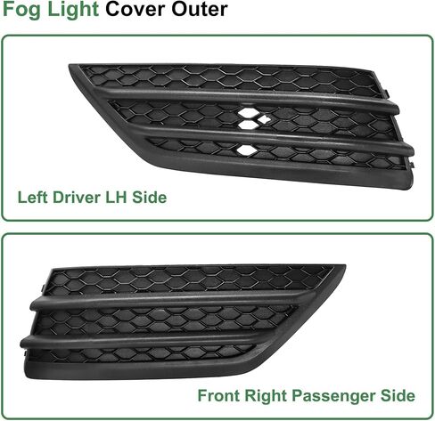 71102TG7A00 Fog Light Cover Outer Left Driver Side & Right Passenger Side Fit for Honda Pilot 2016 2017 2018# HO1039130 71107TG7A00 HO1038130 in Kuwait