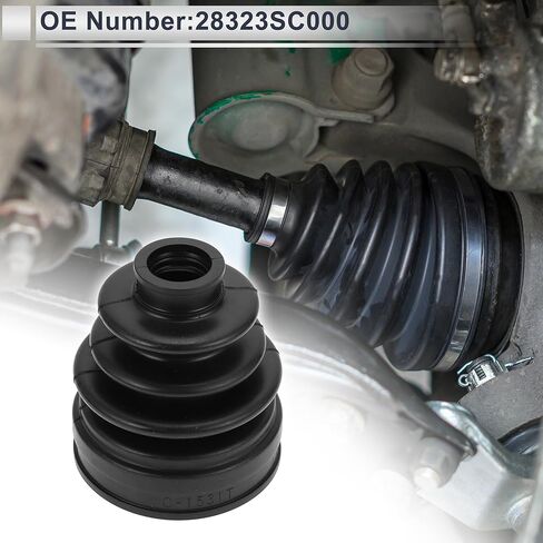 Inner CV Joint Boot Kit for Subaru Ascent 2019-2024 for Subaru Crosstrek 2013-2023 Constant Velocity Joint Boot No.28323SC000 W/Clamps 1 Set in Saudi Arabia