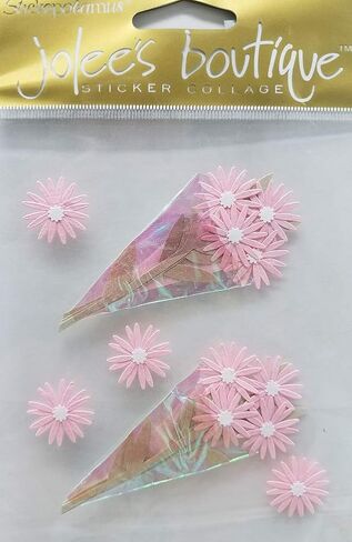 Jolee's Boutique Dimensional Stickers - Daisy Bouquets in Kuwait