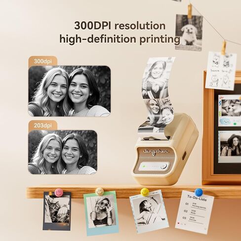 NIIMBOT Photo Label only for B21 Pro Label Printer, 2.1x2.6in (54x67mm) Thermal Photo Paper, Waterproof Sticker Card for Scrapbook DIY (Best Years) in Kuwait