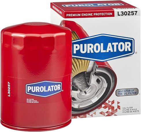 فلتر زيت Purolator L30257 ممتاز لحماية المحرك يدور على فلتر الزيت متوافق مع 1996-2005 Volkswagen Passat، 1986-1989 Nissan D21، 1997-2005 Audi A4 Quattro، 1997-2006 Audi A4 و1982-1986 Nissan 720 in Kuwait