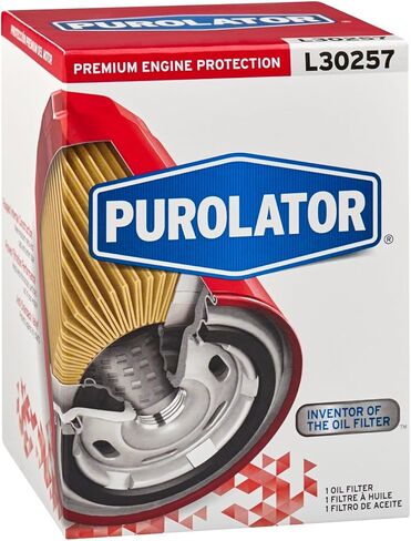 فلتر زيت Purolator L30257 ممتاز لحماية المحرك يدور على فلتر الزيت متوافق مع 1996-2005 Volkswagen Passat، 1986-1989 Nissan D21، 1997-2005 Audi A4 Quattro، 1997-2006 Audi A4 و1982-1986 Nissan 720 in Kuwait