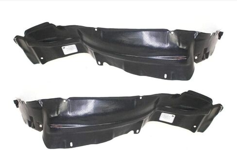 Parts N Go 1986-1997 D21 Hardbody Fender Liner زوج السائق والراكب الجانبي سبلاش شيلد - NI1249103 6388001G01، NI1248103 6388101G02 in Kuwait