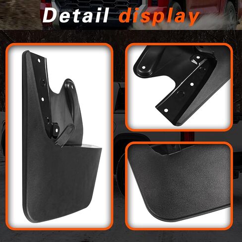 2022 Tundra Mud Flaps Compatible with 2022 2023 2024 Toyota Tundra with Hardware Kits 4pcs Splash Guards Front & Rear Side in Saudi Arabia
