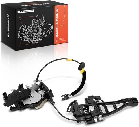 A-Premium Front Left Door Lock Actuator Driver Side Compatible with 2015-2023 Ford Transit-150, Transit-250, Transit-350, Transit-350 HD, V6 3.5L Only, with Hinged Door, 2 Pins Connector in Kuwait