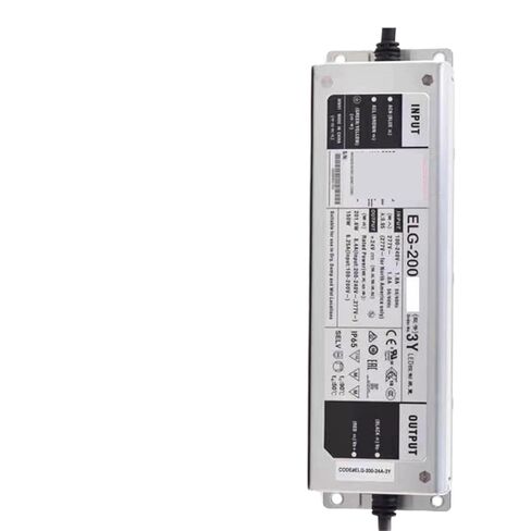 1pcs ELG-200-48A-3Y 48V4.16A Constant Voltage LED Lighting Driver PFC Function AC-DC IP65 Power Supply in Saudi Arabia