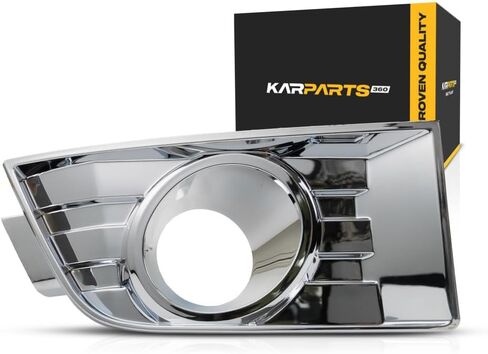 For Ford Edge Fog Light Cover 2007 08 09 2010 Passenger Side | Chrome | w/Lamp Hole | DOT/SAE Compliance | FO1039107 | 7T4Z17E810B in Saudi Arabia