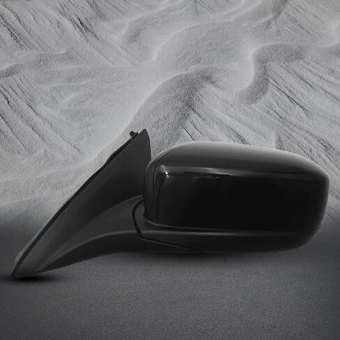 PM Auto Pair of 2 Left Driver-Right Passenger Side Power Foldaway View Mirror Black Smooth For 2003-2007 Honda Accord in Kuwait