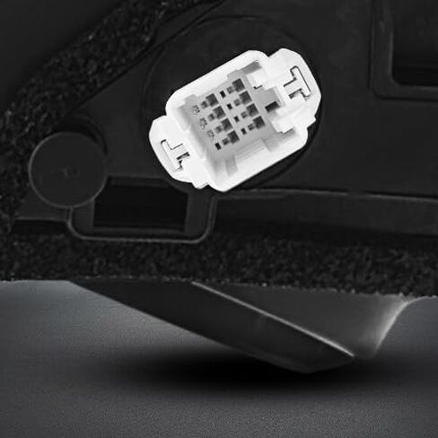 PM Auto Pair of 2 Left Driver-Right Passenger Side Power Foldaway View Mirror Black Smooth For 2003-2007 Honda Accord in Kuwait