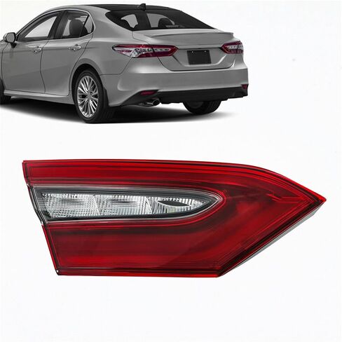 Driver Left Side Clear Lens Inner Tail Light Replacement for Camry XSE XLE 2021 2022 2023 Rear Brake Tail Lamp Replacement for 81590-06870 in Kuwait
