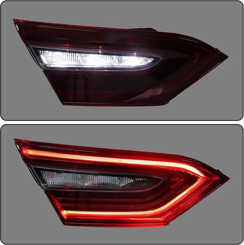 Driver Left Side Clear Lens Inner Tail Light Replacement for Camry XSE XLE 2021 2022 2023 Rear Brake Tail Lamp Replacement for 81590-06870 in Kuwait