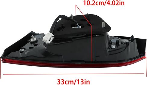 Driver Left Side Clear Lens Inner Tail Light Replacement for Camry XSE XLE 2021 2022 2023 Rear Brake Tail Lamp Replacement for 81590-06870 in Kuwait