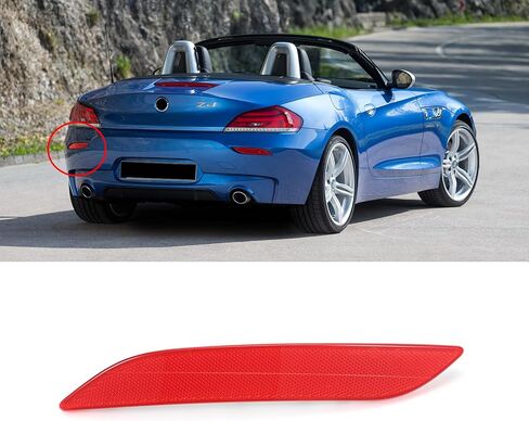 Left Rear Bumper Reflector Light Driver Side Compatible with BMW Z4 E89 2008-2016 (Replaces 63147191767) in Kuwait