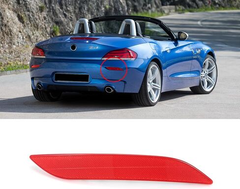 Left Rear Bumper Reflector Light Driver Side Compatible with BMW Z4 E89 2008-2016 (Replaces 63147191767) in Kuwait