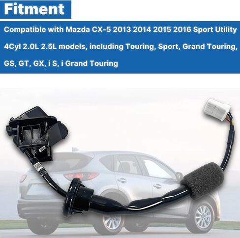 K015-67-RC0A Rear Camera Backup Monitor Compatible with 2013 2014 2015 2016 Mazda CX-5 Replace#K01567RC0A K01567RC0 K015-67-RC0 KD3367RC0B KD3367RC0C in Saudi Arabia